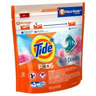 Tide Pods with Downy Liquid Laundry Detergent Pacs