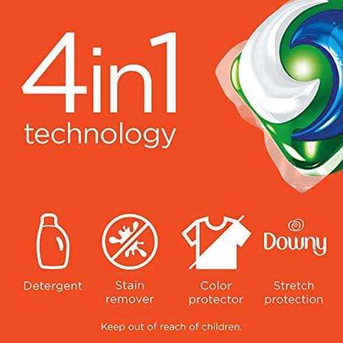 Tide Pods with Downy Liquid Laundry Detergent Pacs - Image 3