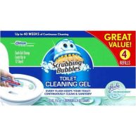 Scrubbing Bubbles Fresh Gel Toilet Cleaning Stamp