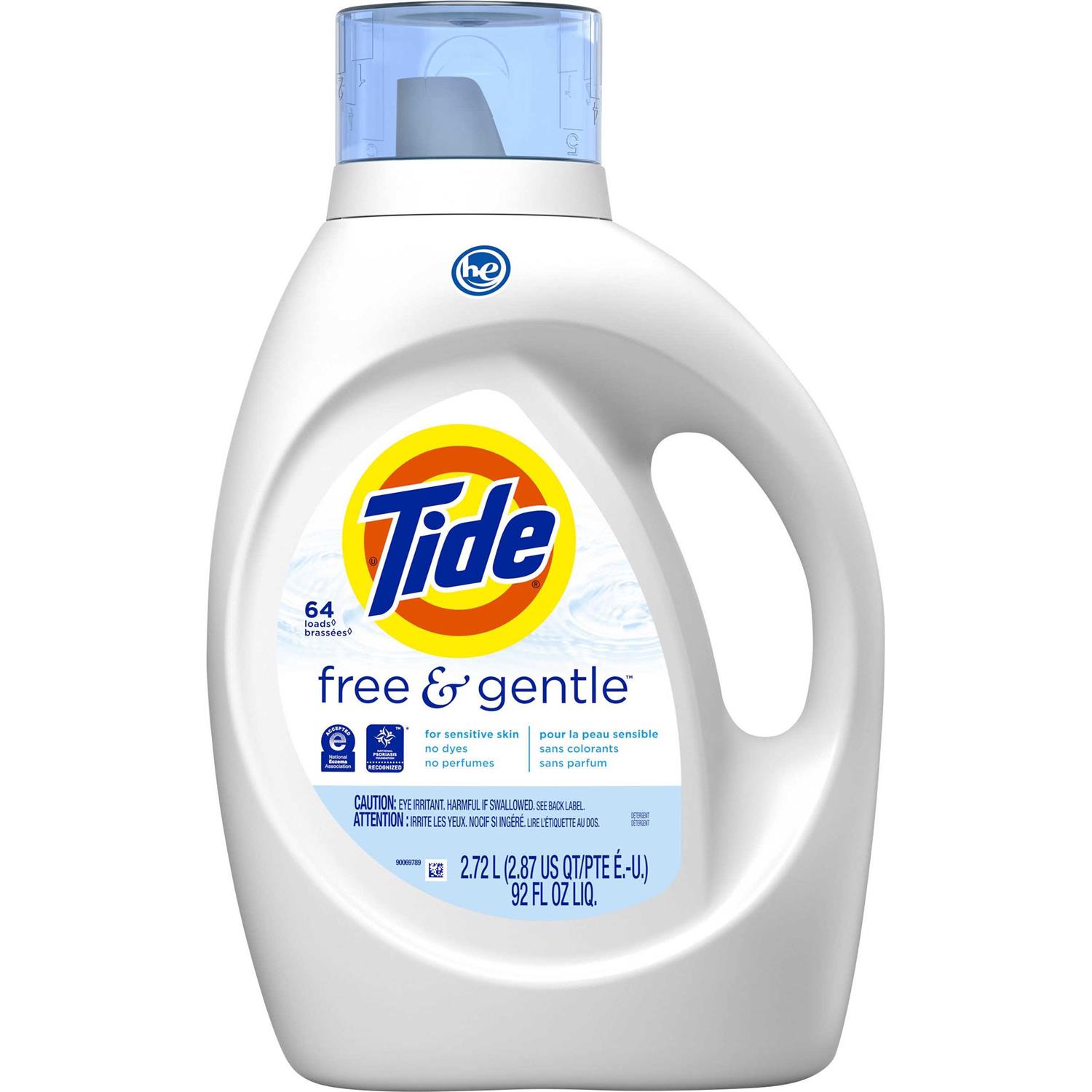 Tide Free Gentle Liquid Laundry Detergent