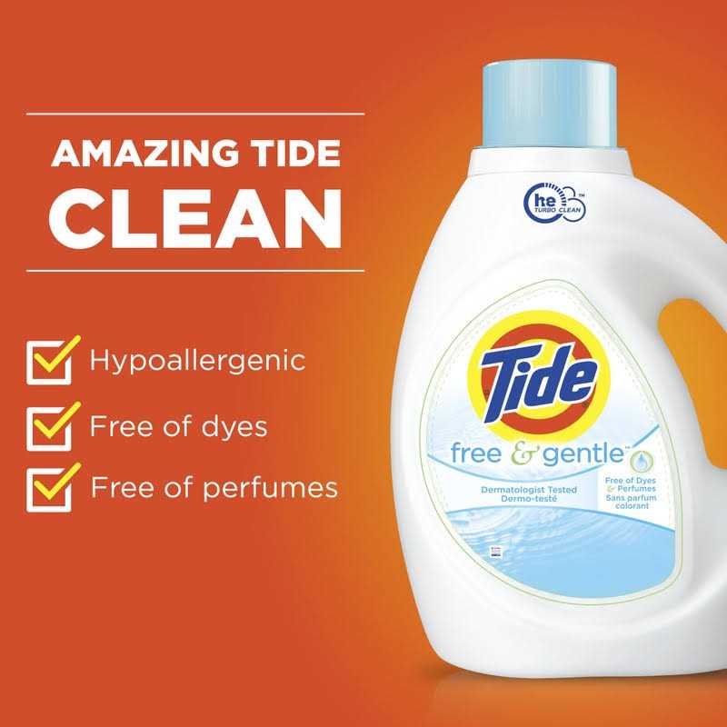 Tide Free Gentle Liquid Laundry Detergent - Image 3