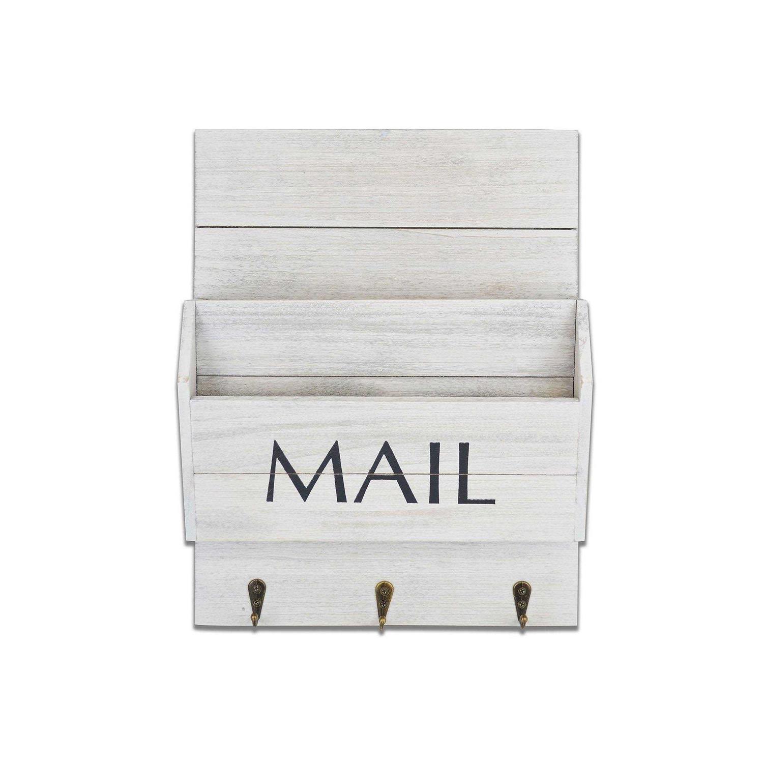 Sonoma Goods For Life Distressed Mail Bin Wall Decor - Image 2