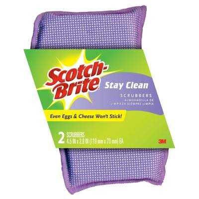 Scotch-Brite Stay Clean Scrubber - Image 2