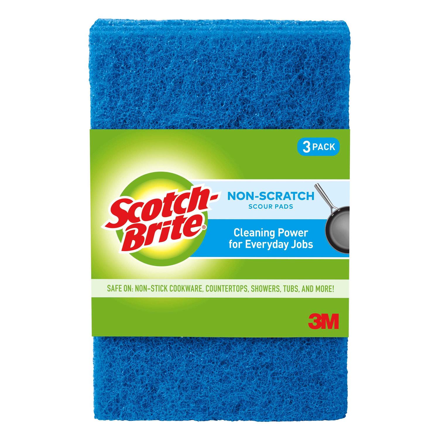 Scotch Brite Non Scratch Scour Pads