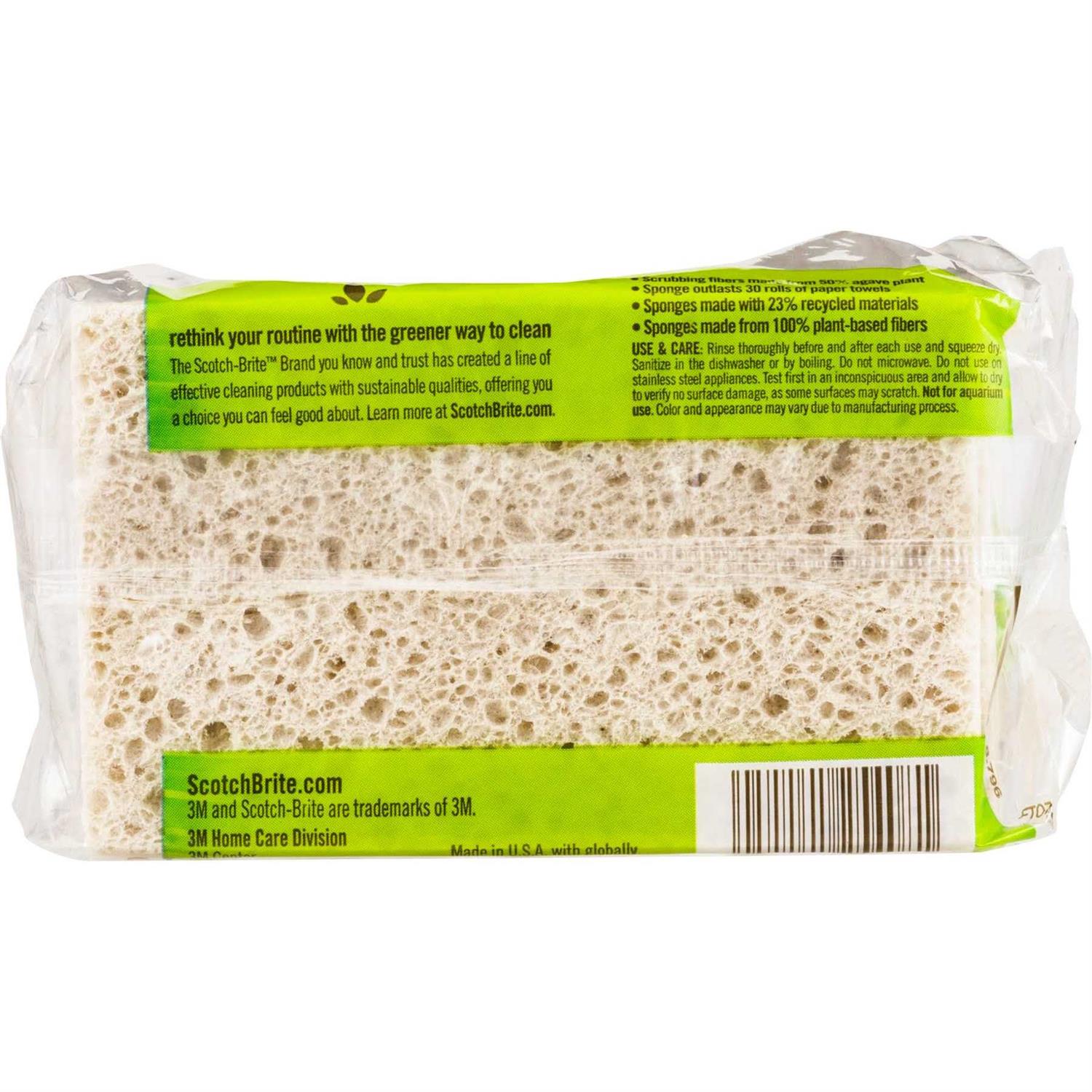 Scotch-Brite Greener Clean Non-Scratch Scrub Sponge - Image 3