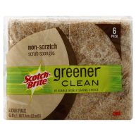 Scotch-Brite Greener Clean Non-Scratch Scrub Sponge
