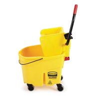 Rubbermaid Mop Bucket WaveBrake 35 qt Yellow 1887305