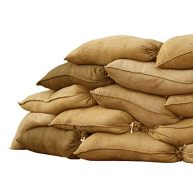 Sandbaggy Burlap Sand Bag Size 14 x 26 Sandbags 50lb Weight Capacity