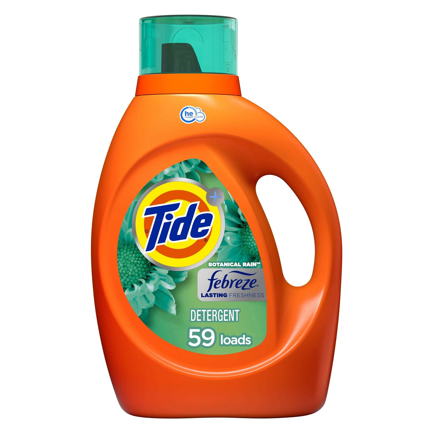Tide Plus Febreze Freshness Spring Renewal Liquid Laundry Detergent