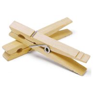 Whitmor Clothespins Natural Wood
