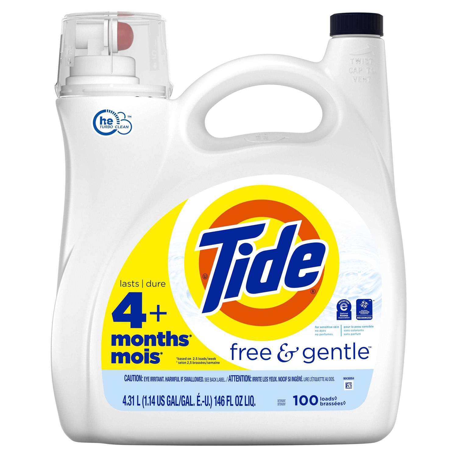 Tide Free & Gentle Laundry Detergent Liquid