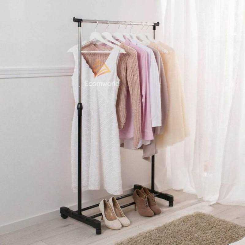 Simple Houseware SimpleHouseware Heavy Duty Double Rail Clothing Garment Rack - Image 5