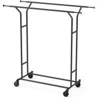 Simple Houseware SimpleHouseware Heavy Duty Double Rail Clothing Garment Rack