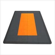 Speedway Garage Floor Mat Kit for Motorcycle