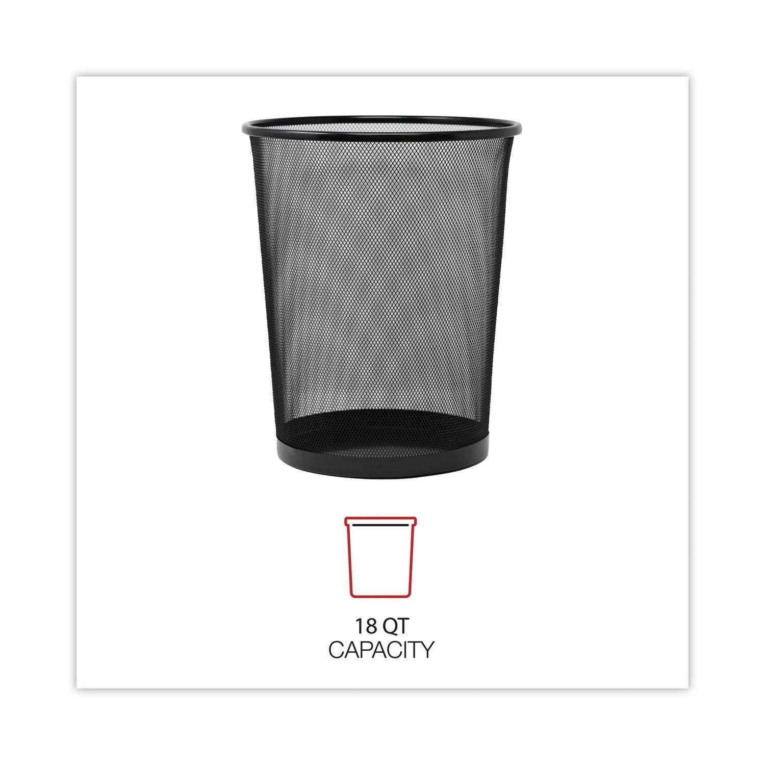Universal Mesh Wastebasket UNV20008 - Image 2