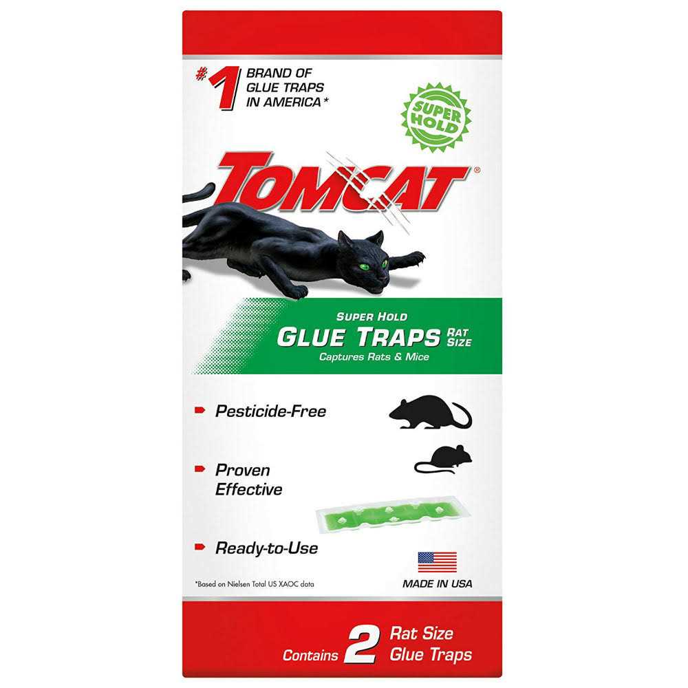 Tomcat Super Hold Glue Traps Rat