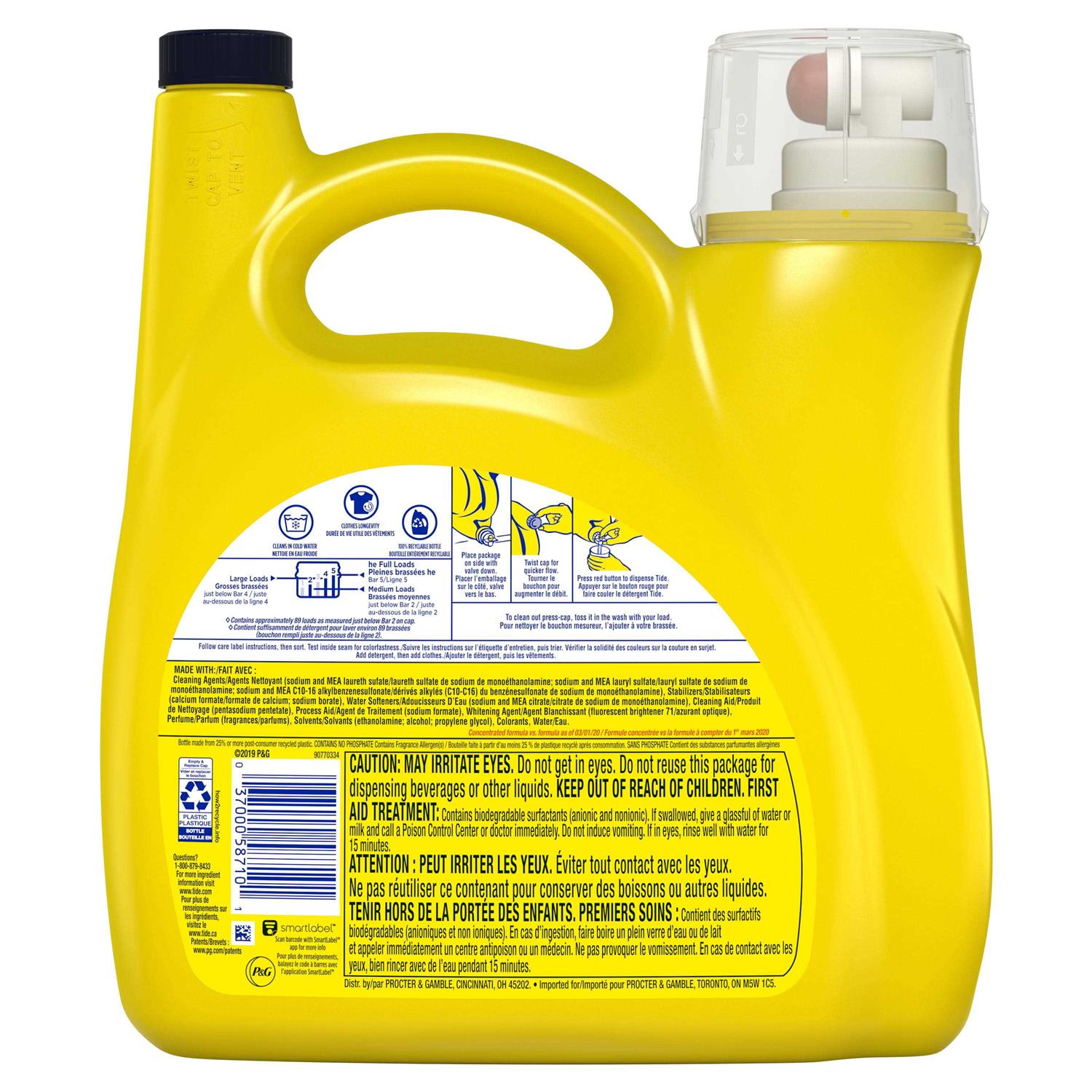 Tide Simply Clean & Fresh Liquid Laundry Detergent Berry Blossom - Image 2