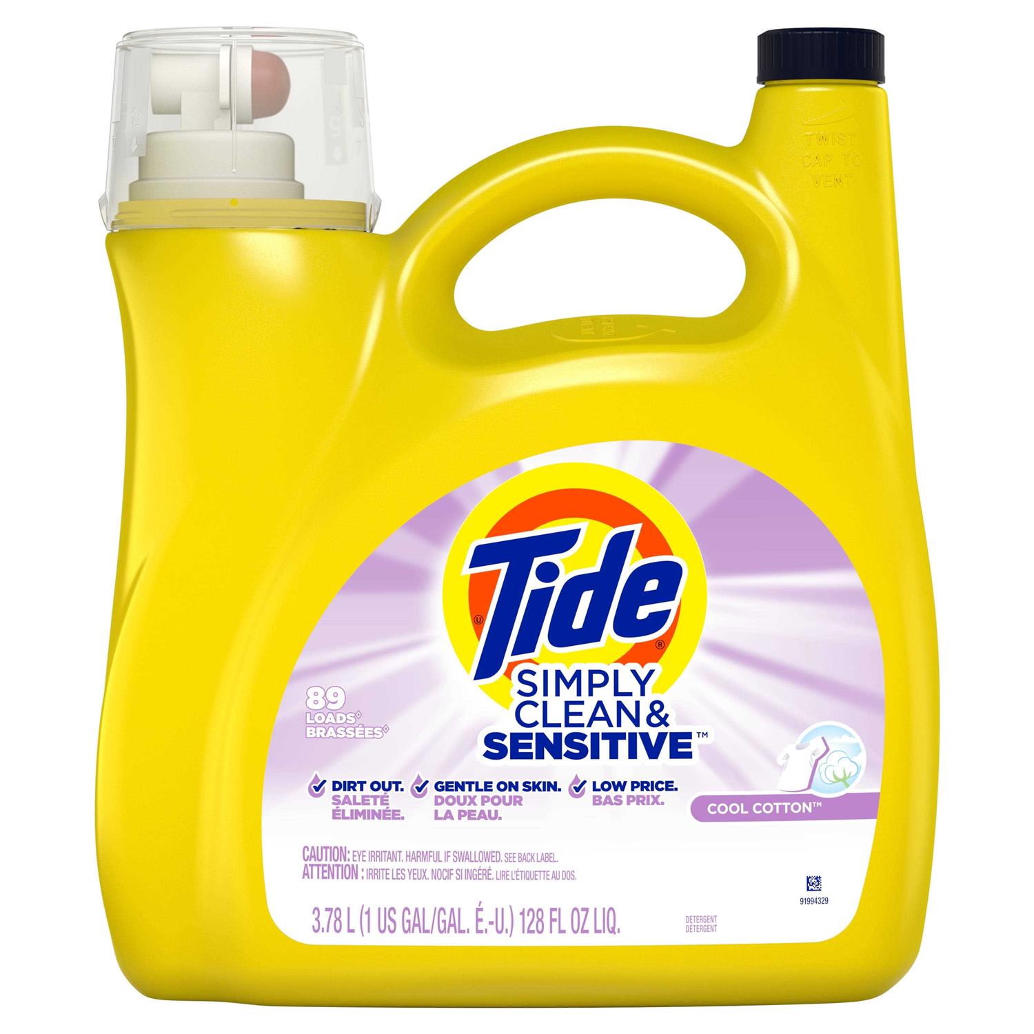 Tide Simply Clean & Sensitive Liquid Laundry Detergent