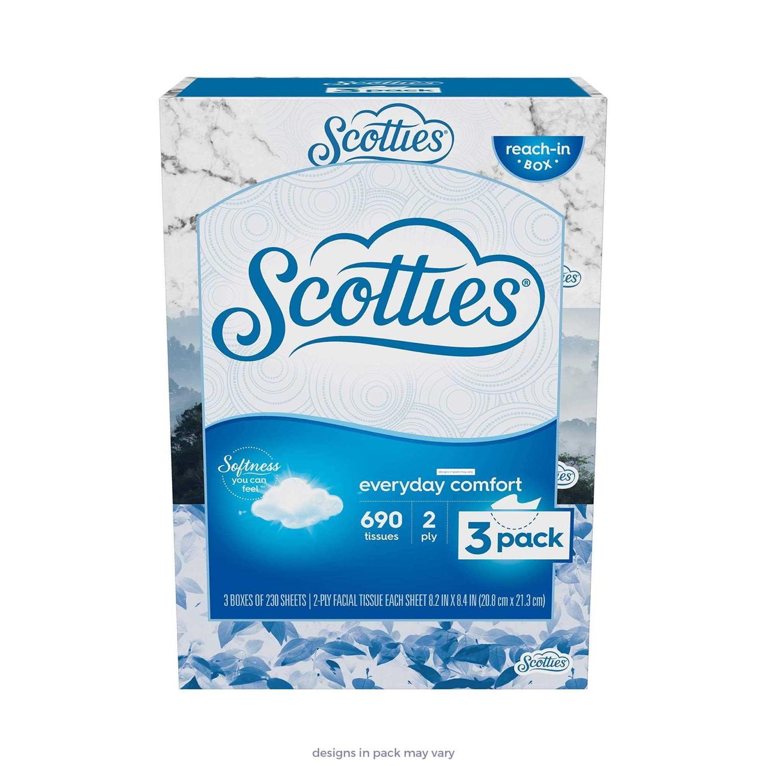 Scotties Everyday Comfort Facial Tissue
