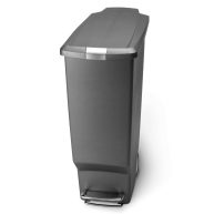 simplehuman 40 Liter / 10.6 Gallon Slim Kitchen Step Trash Can