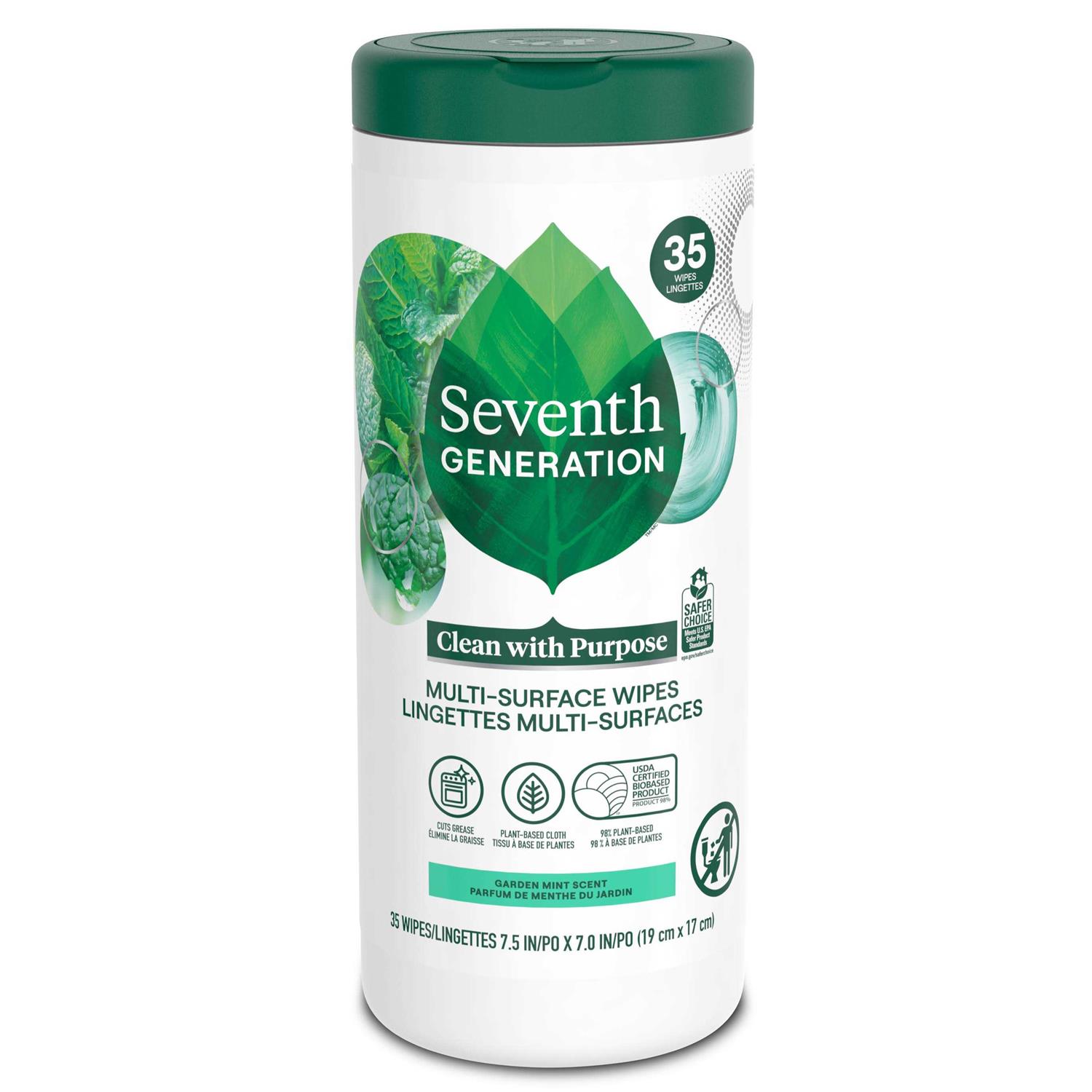 Seventh Generation Multi Surface Wipes