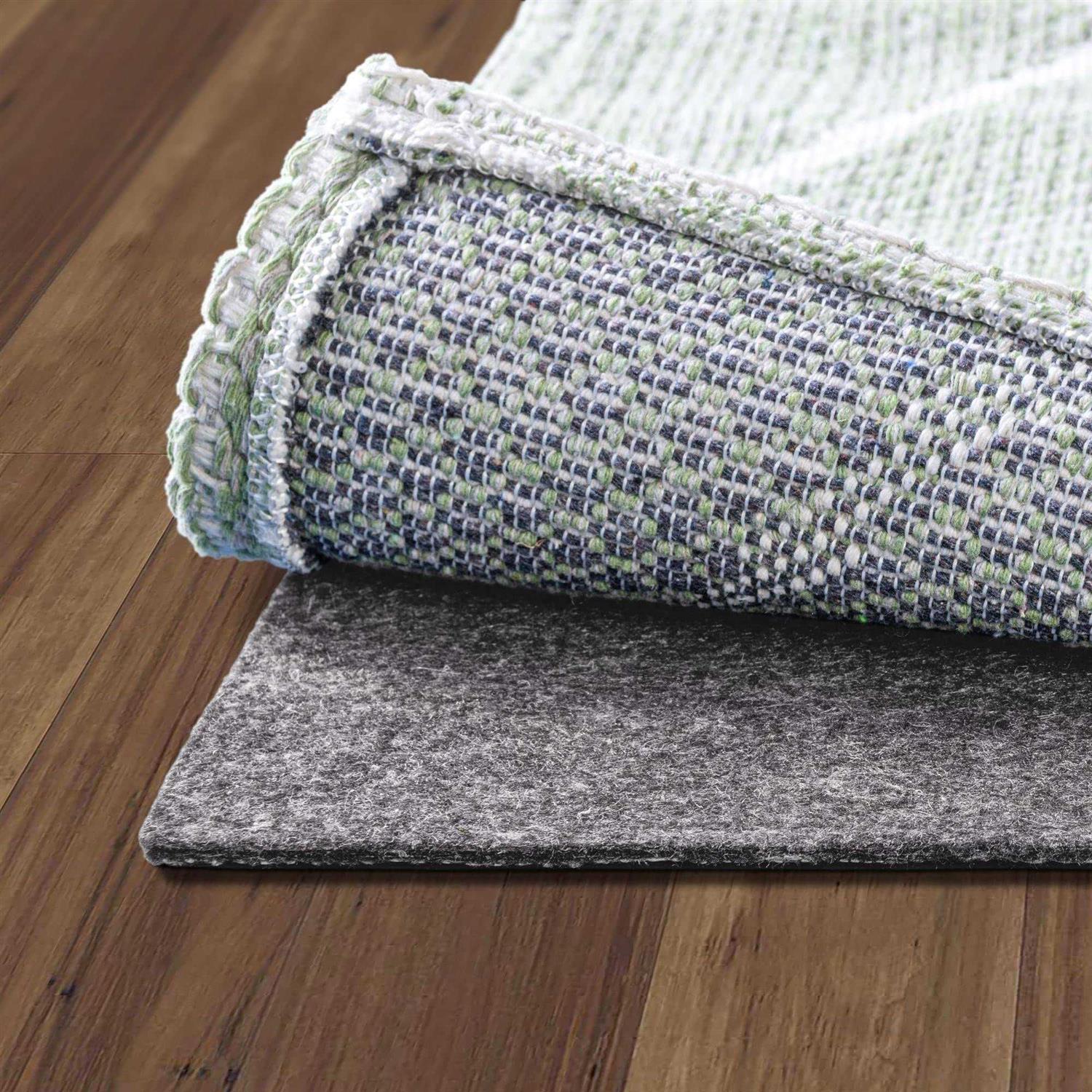 Rugs Everyday Performance Rug Pad 1/4 inch Thick Felt & Non-Slip Backing Perfect for Any Flooring Surface