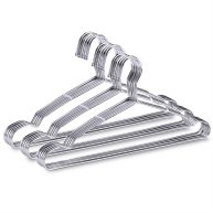Timmy Wire Hangers 40 Pack Stainless Steel Strong Metal Coat Hanger Clothes 16.5 Inch