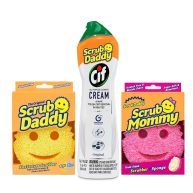 Scrub Daddy Scrub Mommy + Cif All Purpose Cleaning Cream