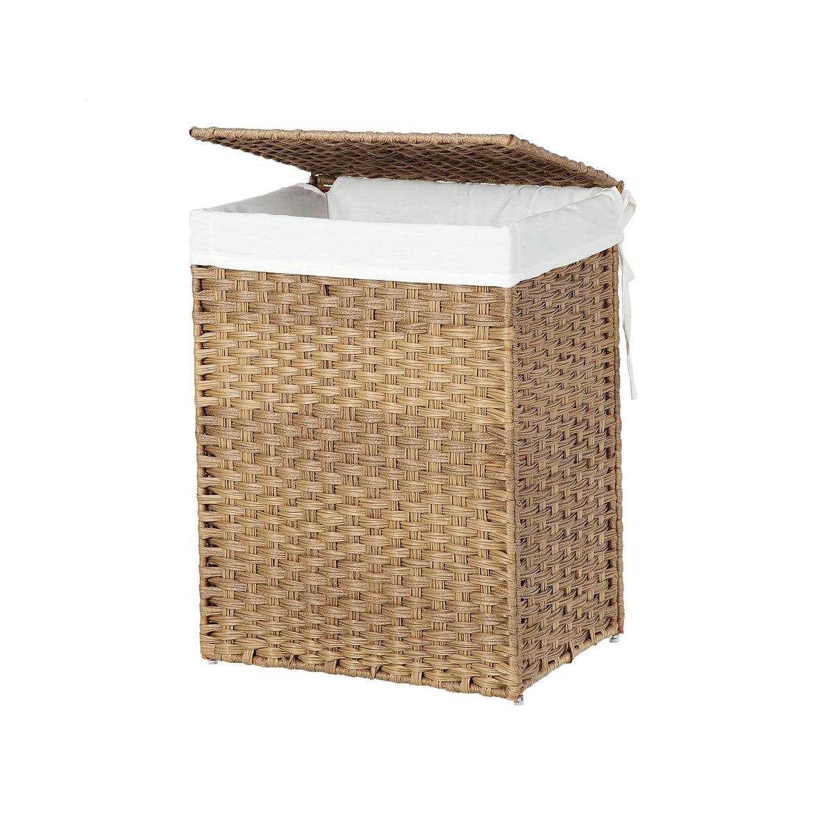 SONGMICS Handwoven Laundry Hamper - Image 2