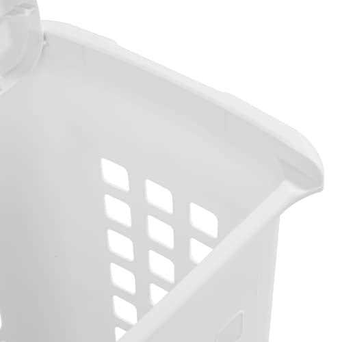 Sterilite Rectangular LiftTop Laundry Hamper Plastic - Image 2