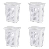 Sterilite Rectangular LiftTop Laundry Hamper Plastic