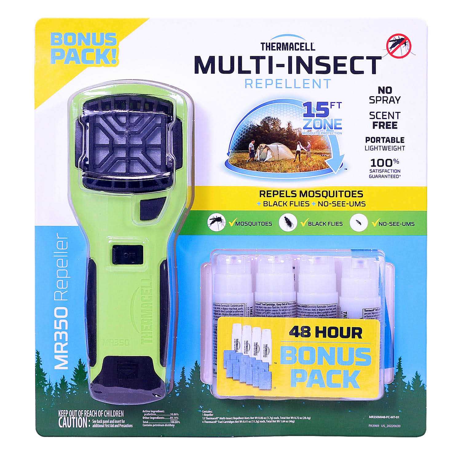 Thermacell Mosquito & Multi-Insect Repeller Bonus Pack Repellent