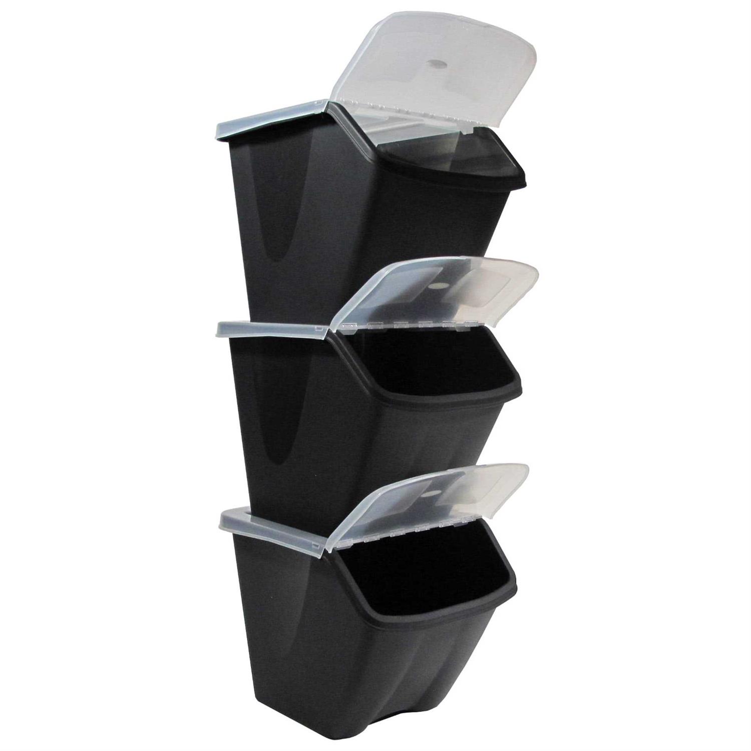 Taurus 10 Gallon Stackable Shutter Bin - Image 2