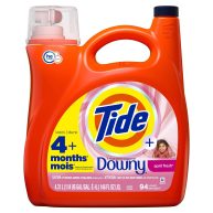 Tide Plus Downy Liquid April Fresh Laundry Detergent