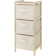 Whitmor 3 Drawer Wood Chest