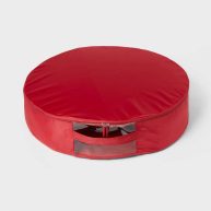 Wondershop 30 Christmas Wreath Storage Bag Red