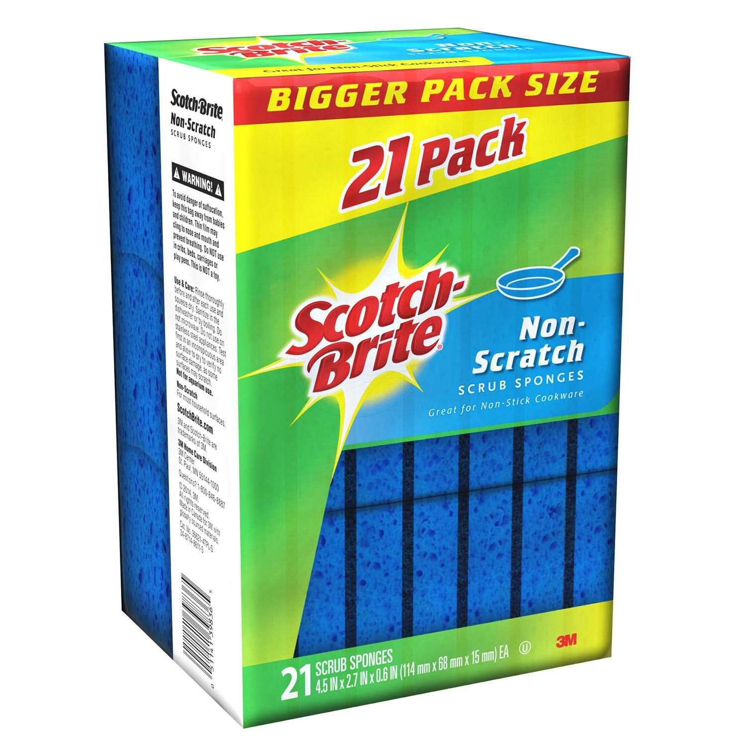 Scotch-brite Non-Scratch Scrub Sponges - Image 5