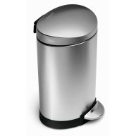 simplehuman Mini Semi Round Step Can