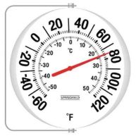 Springfield Big and Bold Thermometer with Mounting Bracket