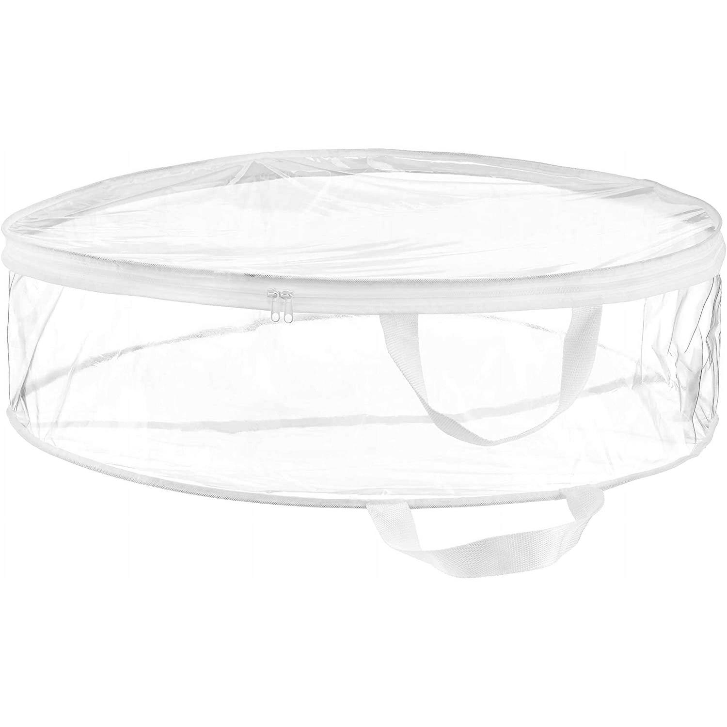 Whitmor 5038857 8 x 30 in. Clear Wreath Storage Bag - Image 2