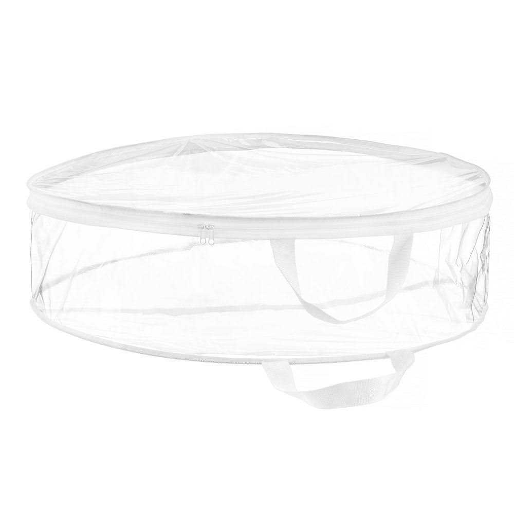 Whitmor 5038857 8 x 30 in. Clear Wreath Storage Bag - Image 3