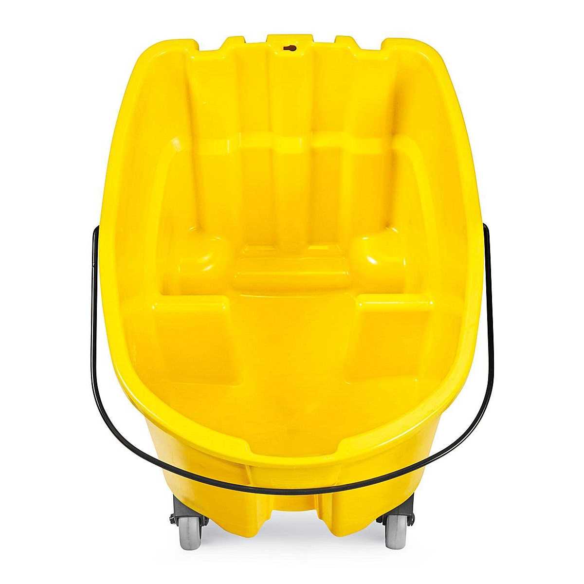 Rubbermaid WaveBrake Bucket/Wringer Side Press FG758088YEL - Image 2