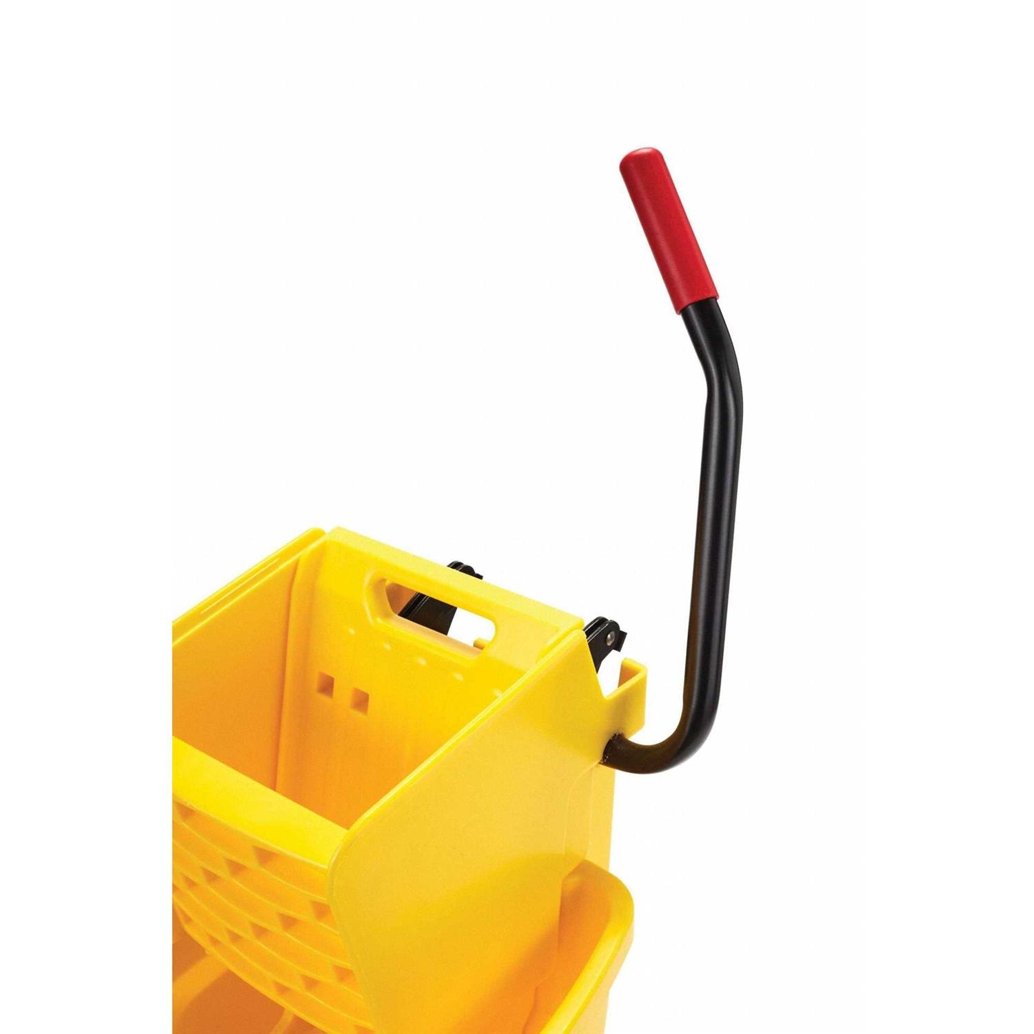 Rubbermaid WaveBrake Bucket/Wringer Side Press FG758088YEL - Image 5