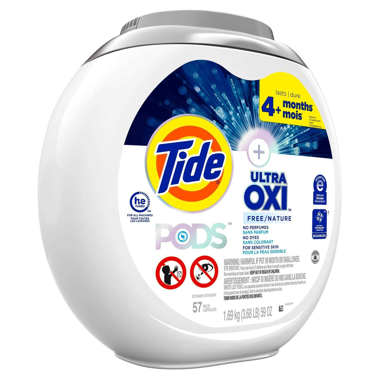 Tide PODS Ultra Oxi Laundry Detergent Pacs - Image 4