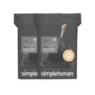 simplehuman Code Odorsorb Custom Fit Drawstring Trash Bags