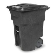 Toter 96 Gallon Trash Can with Smooth Wheels and Lid