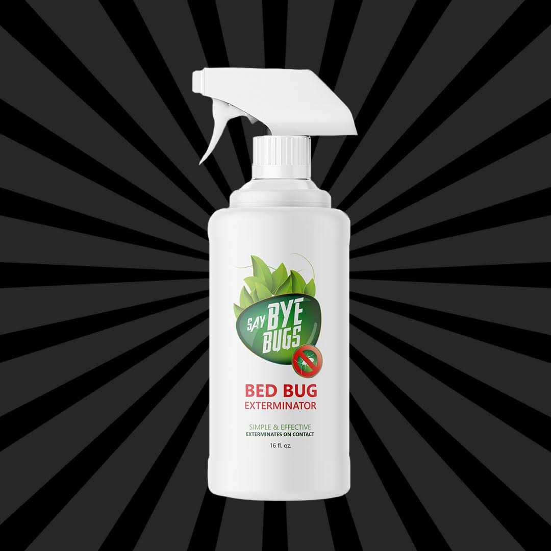 SayByeBugs Bed Extermination Spray Formula