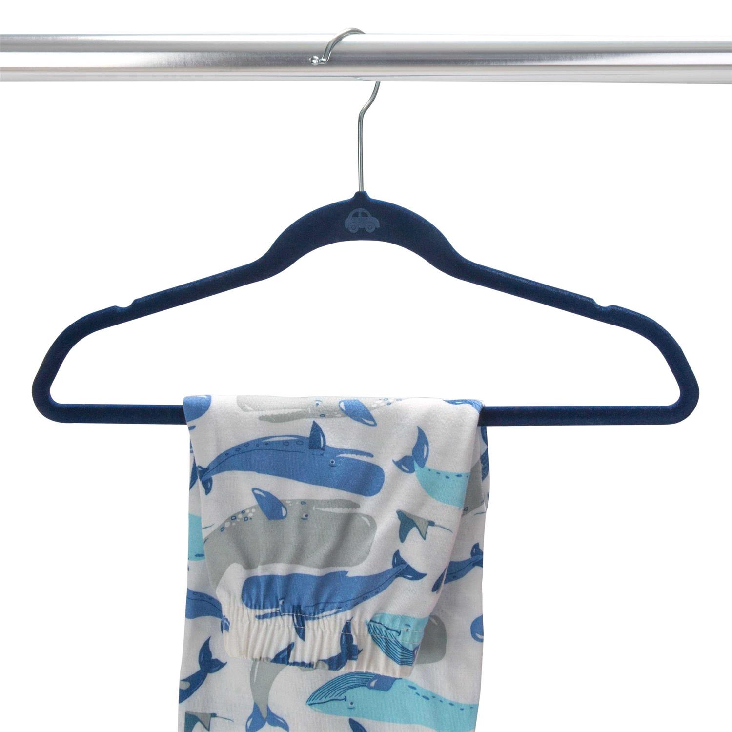 Simplify Kids Velvet Hangers - Image 2