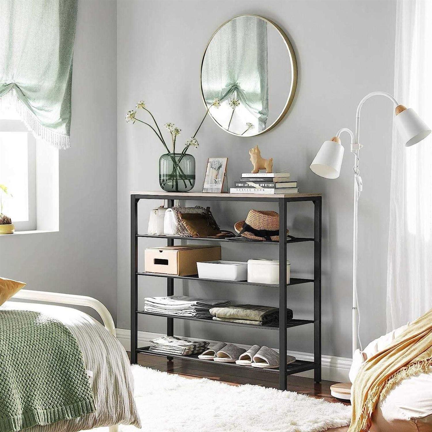 VASAGLE Mesh Shelves Shoe Organizer - Image 3