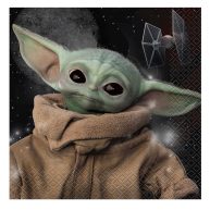 Star Wars The Mandalorian The Child Baby Yoda Birthday Paper Luncheon Napkins